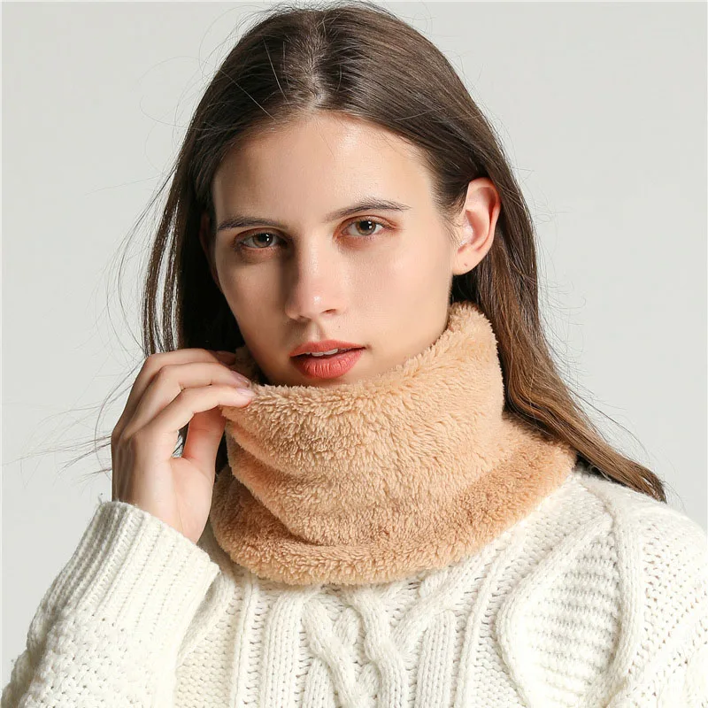 Kids Face Mask - New Cashmere Warm Neckerchief Winter Ring
