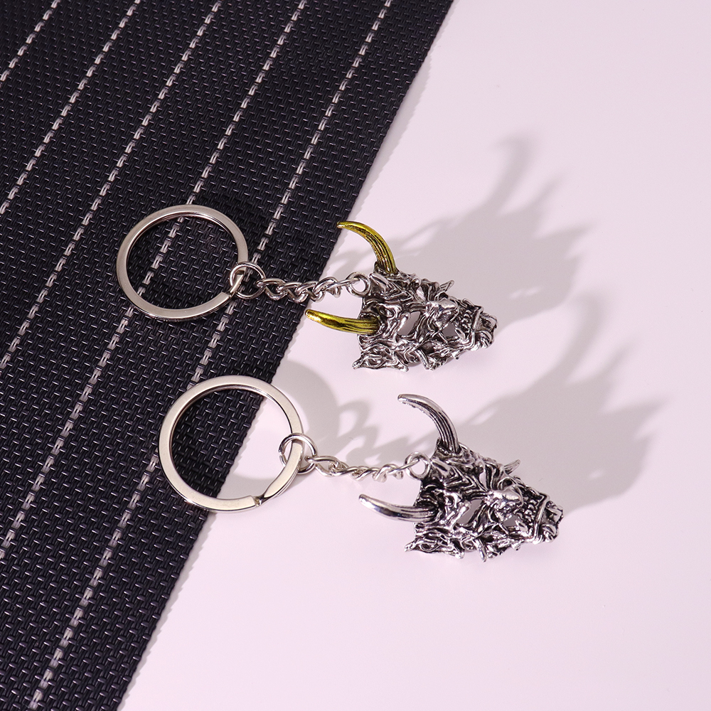 Mask Chain Holder - 1 piece samurai keychain Japanese samurai