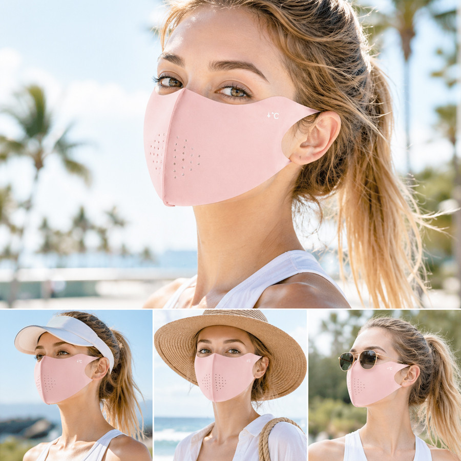 Cooling Summer Sun Mask Outdoo - Sports Mask Breathable incelemesi ve fiyatı