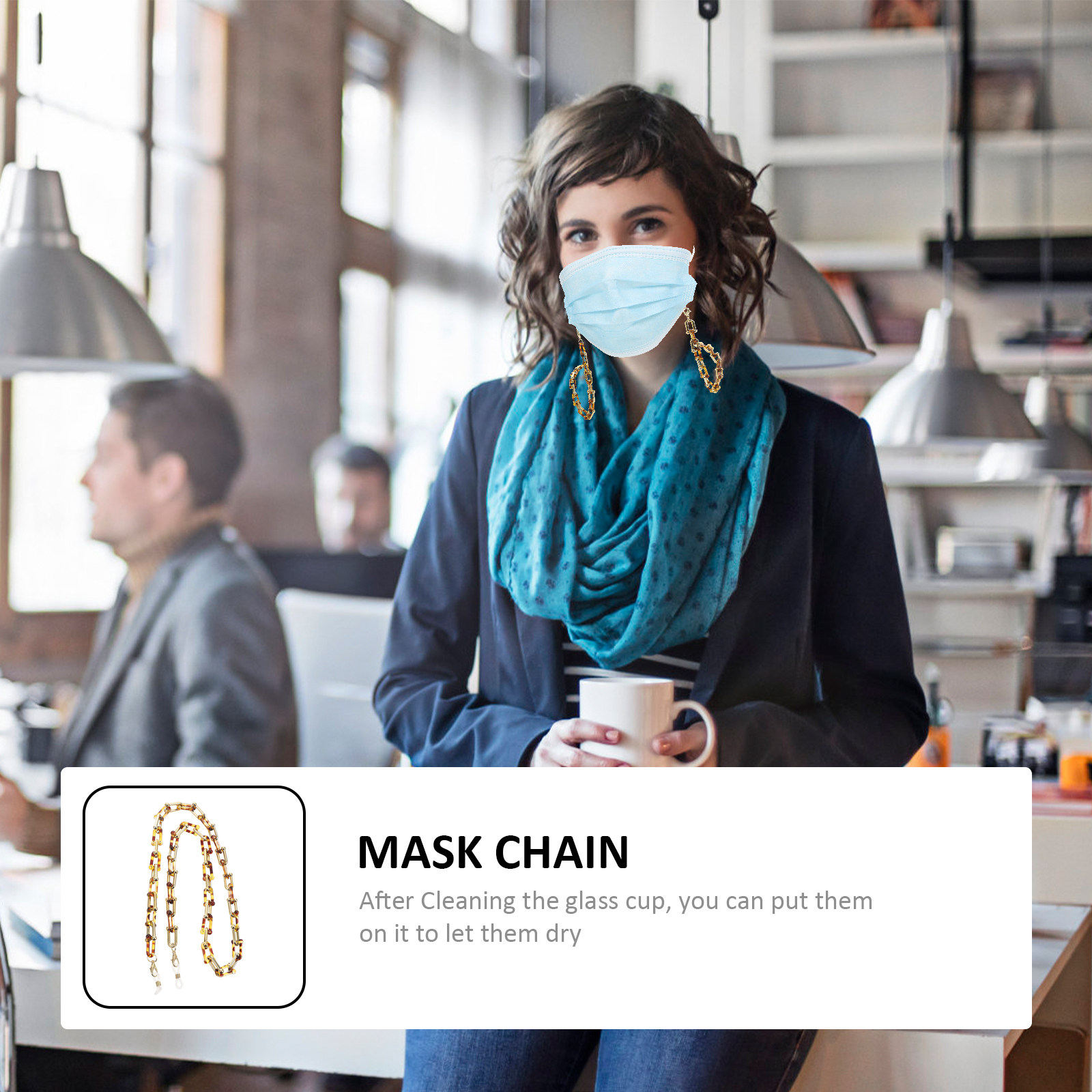 Premium Horsehoof Resin Mask C - Mask Chain Holder incelemesi ve fiyatı
