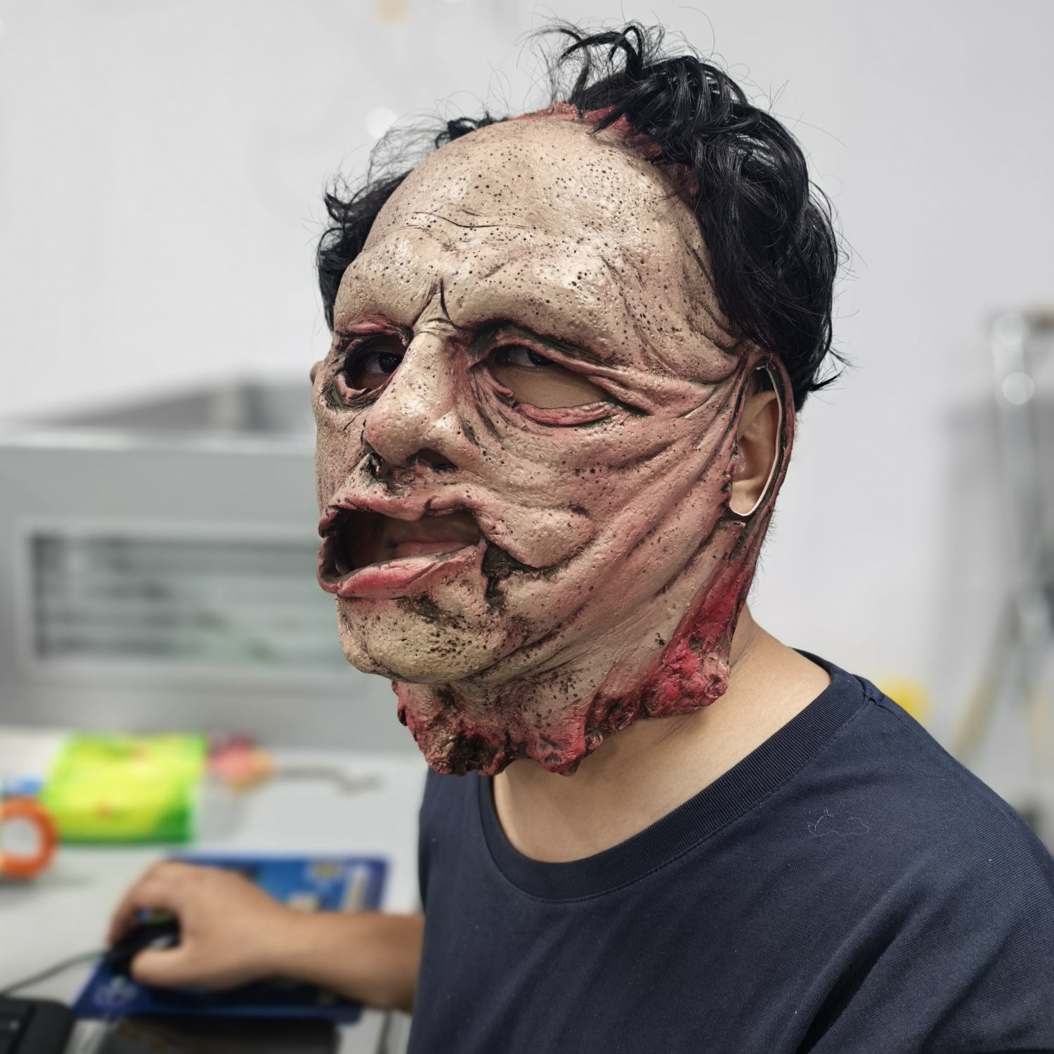 Half Face Skinned Rubber Blood - Respirator Half Face incelemesi ve fiyatı