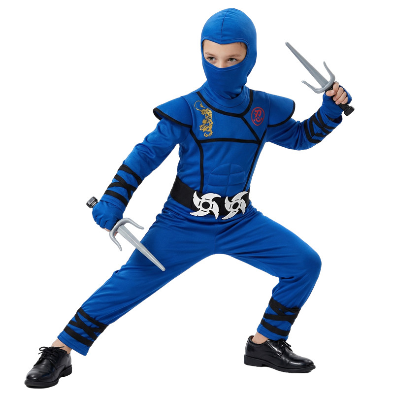 Black and Blue Ninja Costume f - Black Face Mask Pack incelemesi ve fiyatı