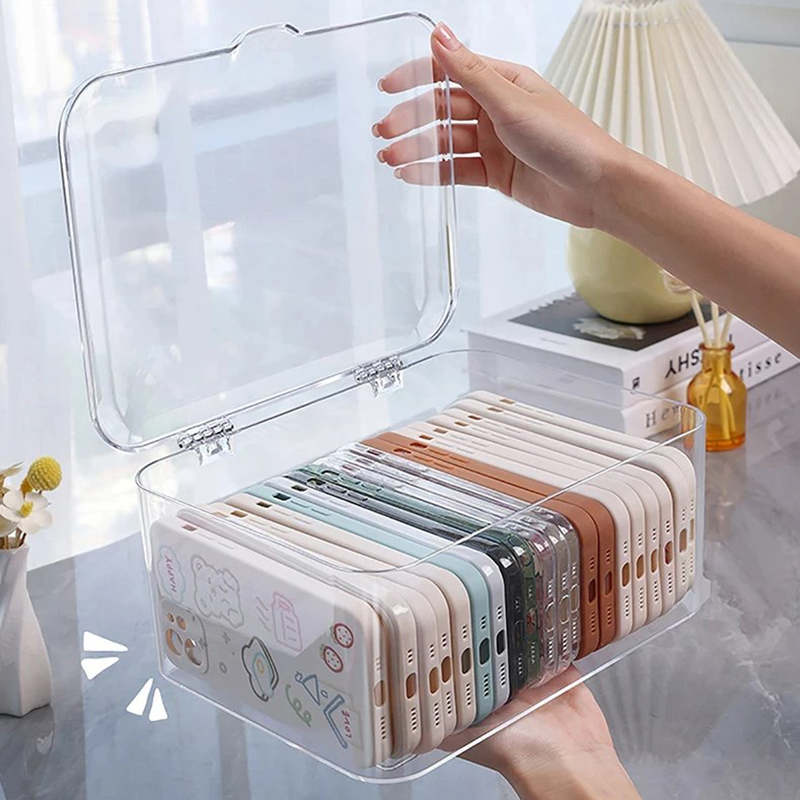 Acrylic Sundries Storage Baske - Face Mask Storage Box incelemesi ve fiyatı