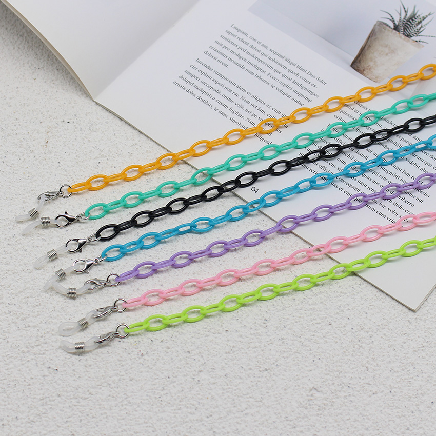 Children Colorful Acrylic Glas - Mask Chain Holder incelemesi ve fiyatı
