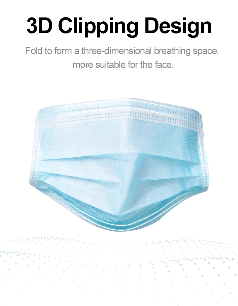 Mouth Masks 3-layer Anti-Dust  - Disposable Surgical Mask incelemesi ve fiyatı
