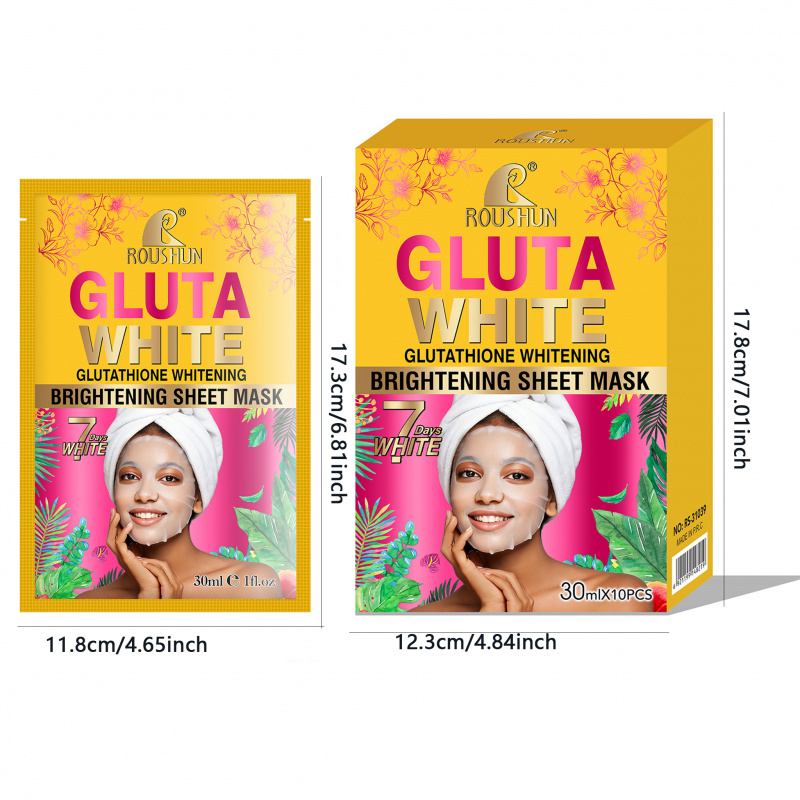 Gluta White Facial Mask Facial - Face Mask Storage Box incelemesi ve fiyatı