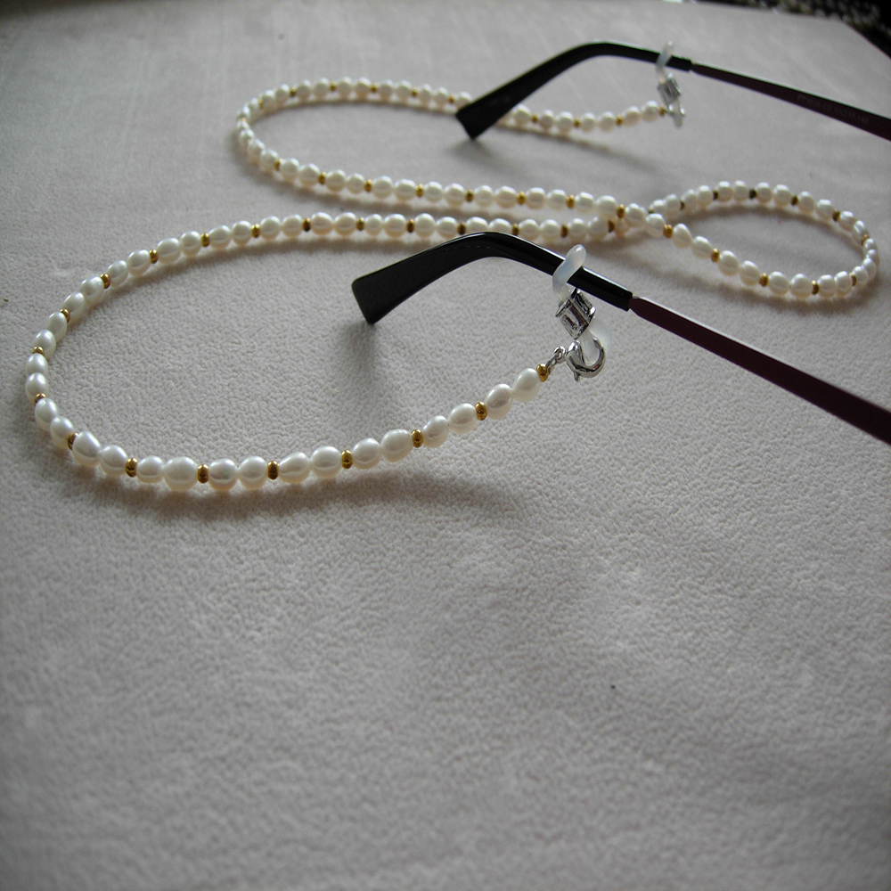 fashionable eyeglass beaded re - Mask Chain Holder incelemesi ve fiyatı