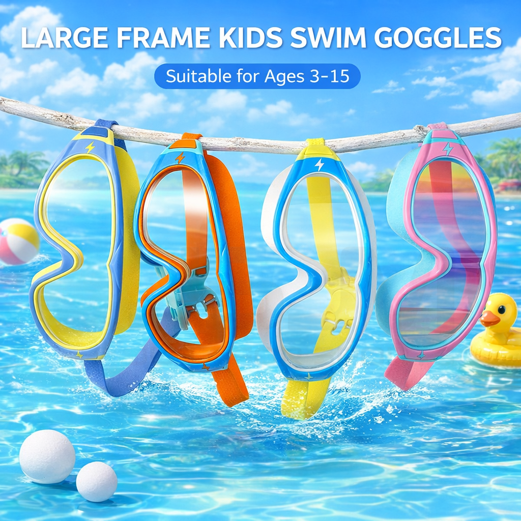 JSJM Kids Swimming Goggles Big - Silicone Mask Bracket incelemesi ve fiyatı