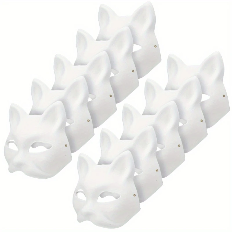 Mask Paper Blank Mask Hallowee - Respirator Half Face incelemesi ve fiyatı