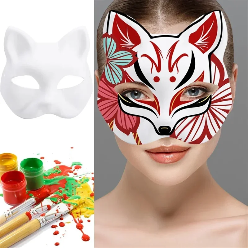 Mask Paper Blank Mask Hallowee - Respirator Half Face incelemesi ve fiyatı