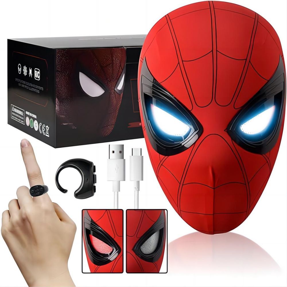 Movie Spidey Mask Eyes Glowing - Kids Face Mask incelemesi ve fiyatı