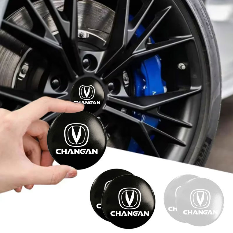 4pcs Car hub cover logo sticke - Kn95 Respirator Mask incelemesi ve fiyatı