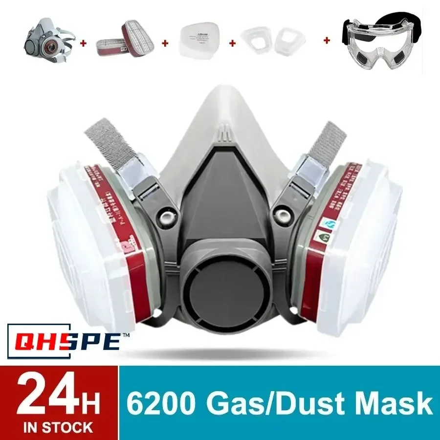 Original 6200 Respirator Reusa - Dust Mask Construction incelemesi ve fiyatı
