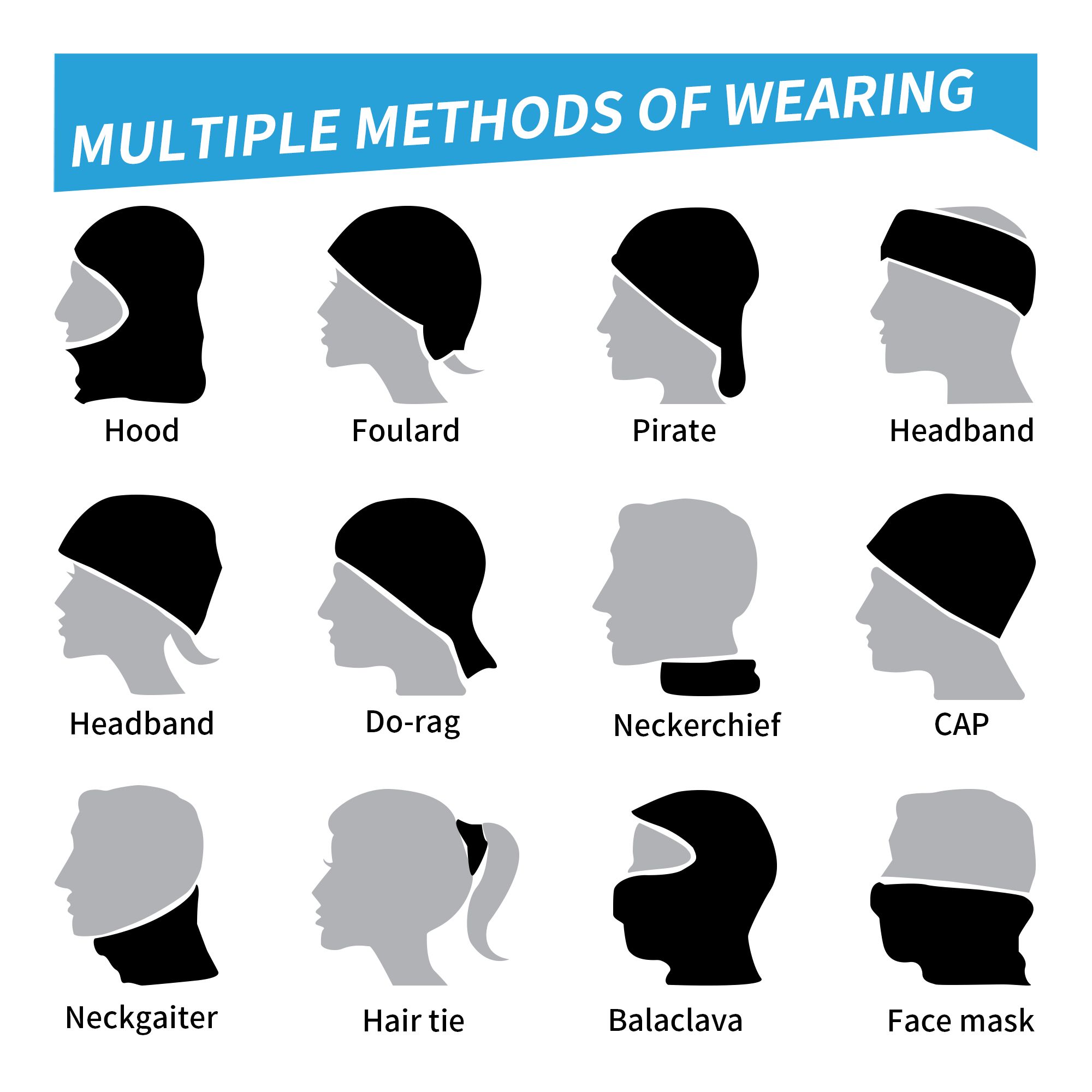 Cartoon Monsters Bandana Neck  - Sports Mask Breathable incelemesi ve fiyatı