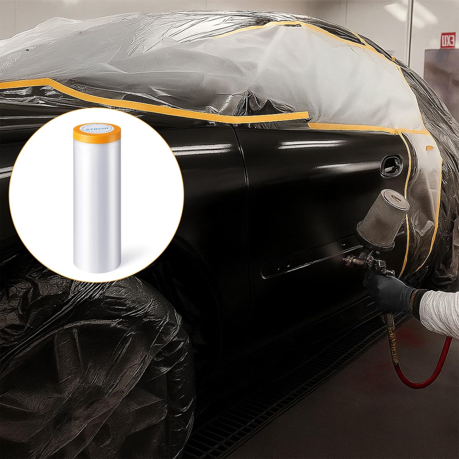 Protective Pre-Taped Masking F - Dust Mask Construction incelemesi ve fiyatı