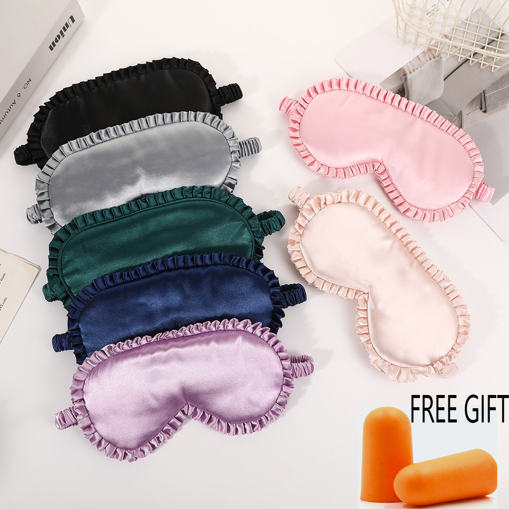 1pcs Premium Silk Eye Mask wit - Mask Lanyard Adjustable incelemesi ve fiyatı