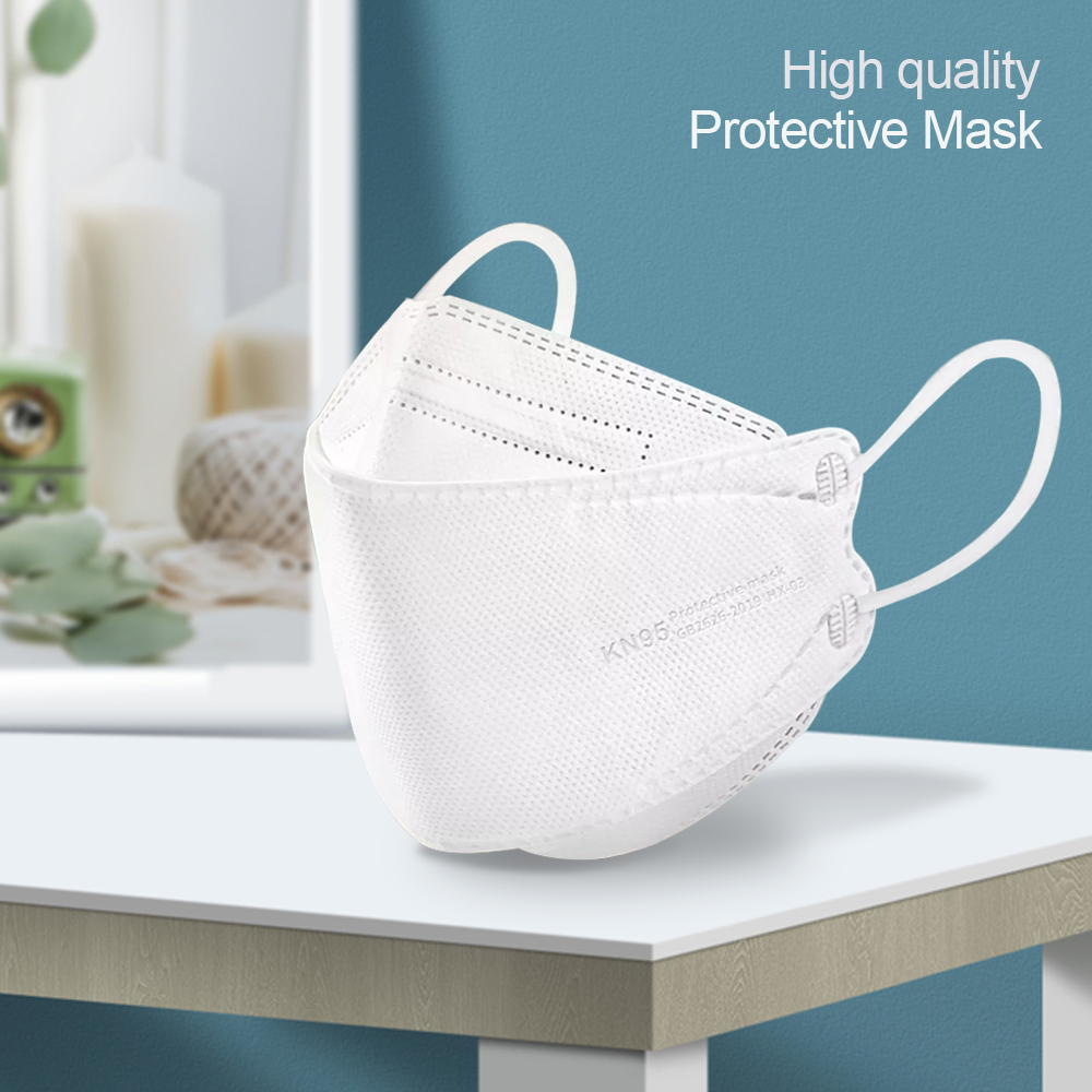 10-200pcs fpp2 fish mask kn95  - Disposable Surgical Mask incelemesi ve fiyatı