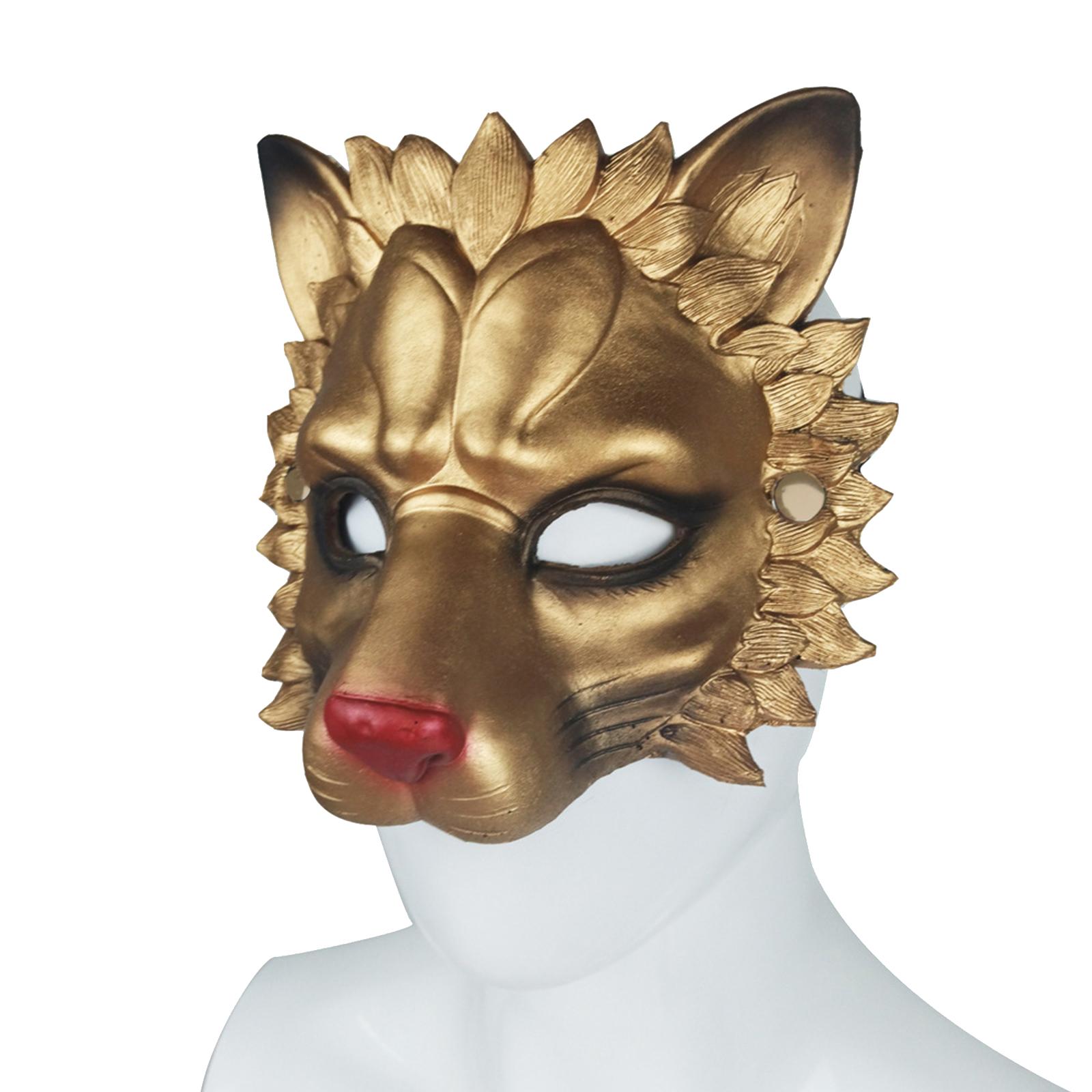 Lion Mask Half Face Decorative - Respirator Half Face incelemesi ve fiyatı