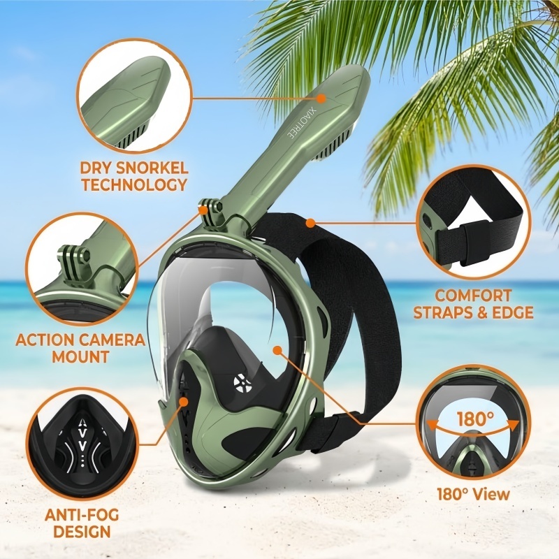 Professional Snorkeling Diving - Anti Pollution Mask incelemesi ve fiyatı