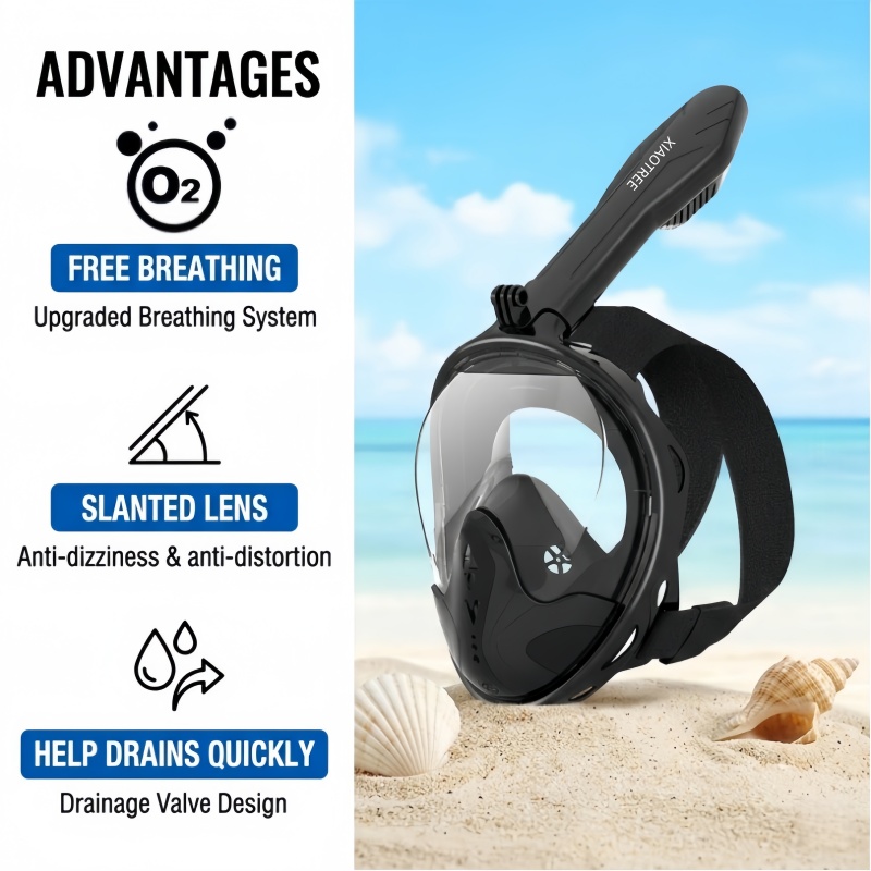 Professional Snorkeling Diving - Anti Pollution Mask incelemesi ve fiyatı