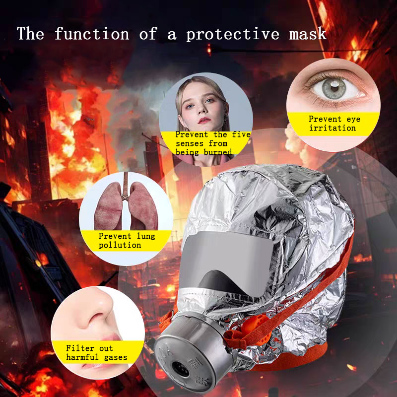 Mask Gas Filtering Self-rescue - Kn95 Respirator Mask incelemesi ve fiyatı