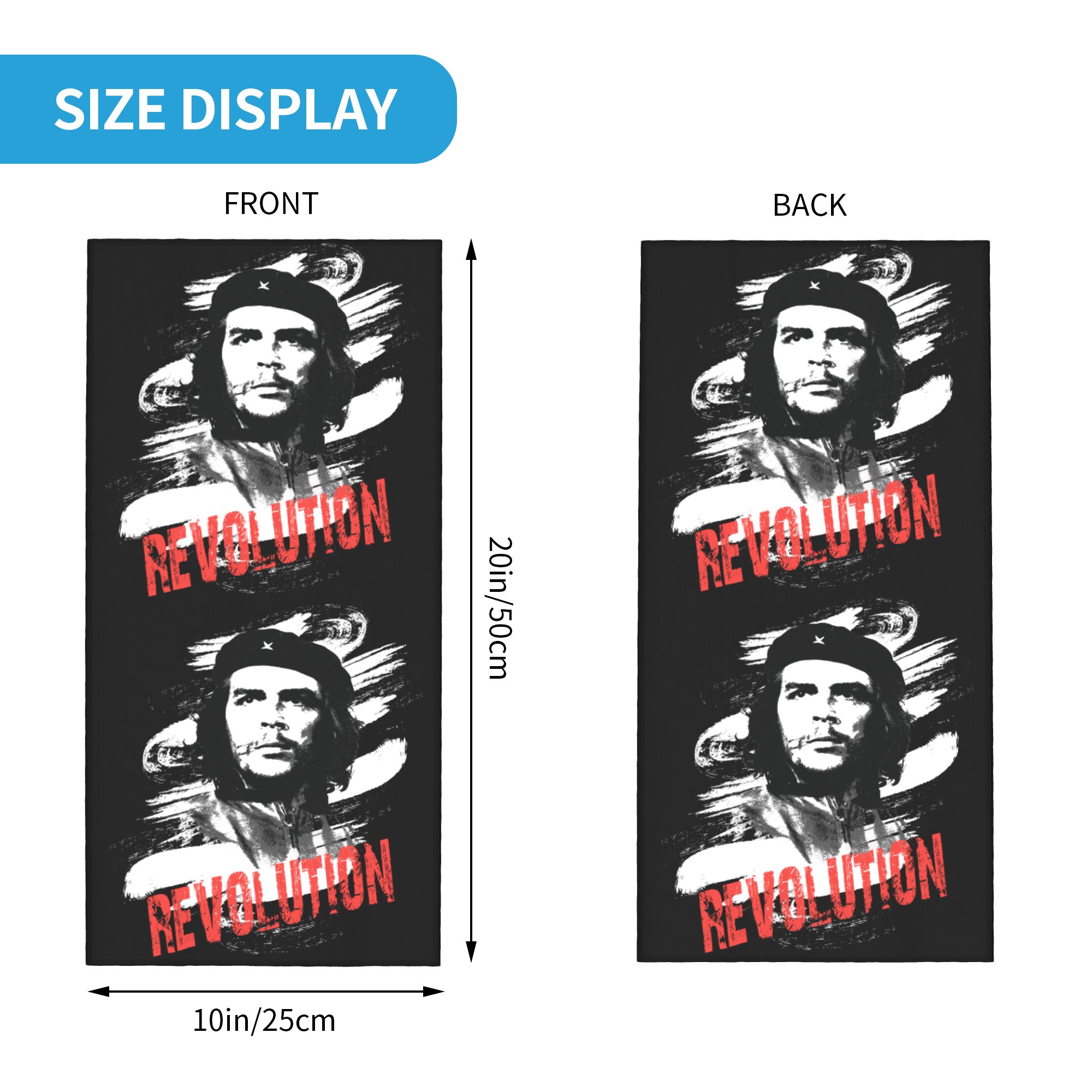 Custom Che Guevara Revolution  - Neck Gaiter Face Cover incelemesi ve fiyatı