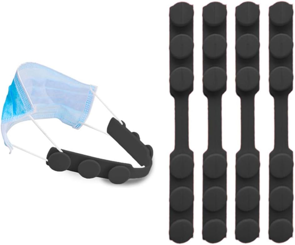 4 Pcs Silicone Ear Savers for  - Mask Ear Saver Strap incelemesi ve fiyatı