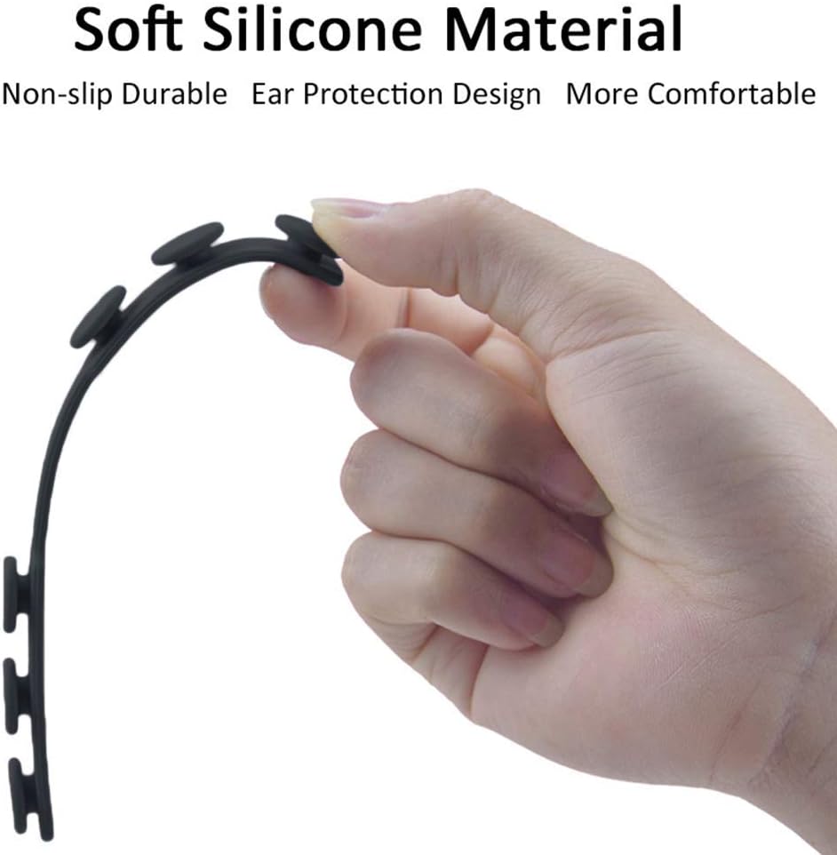 4 Pcs Silicone Ear Savers for  - Mask Ear Saver Strap incelemesi ve fiyatı