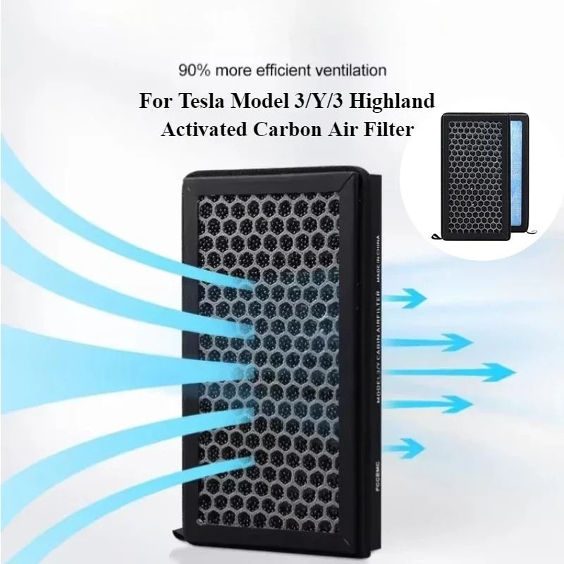 For Tesla Model 3/Y/3 Highland - Filter Replacement N95 incelemesi ve fiyatı