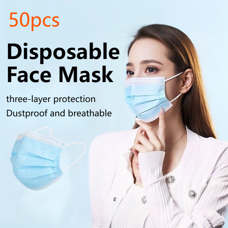 50pcs Disposable Mask Activate - Disposable Surgical Mask incelemesi ve fiyatı