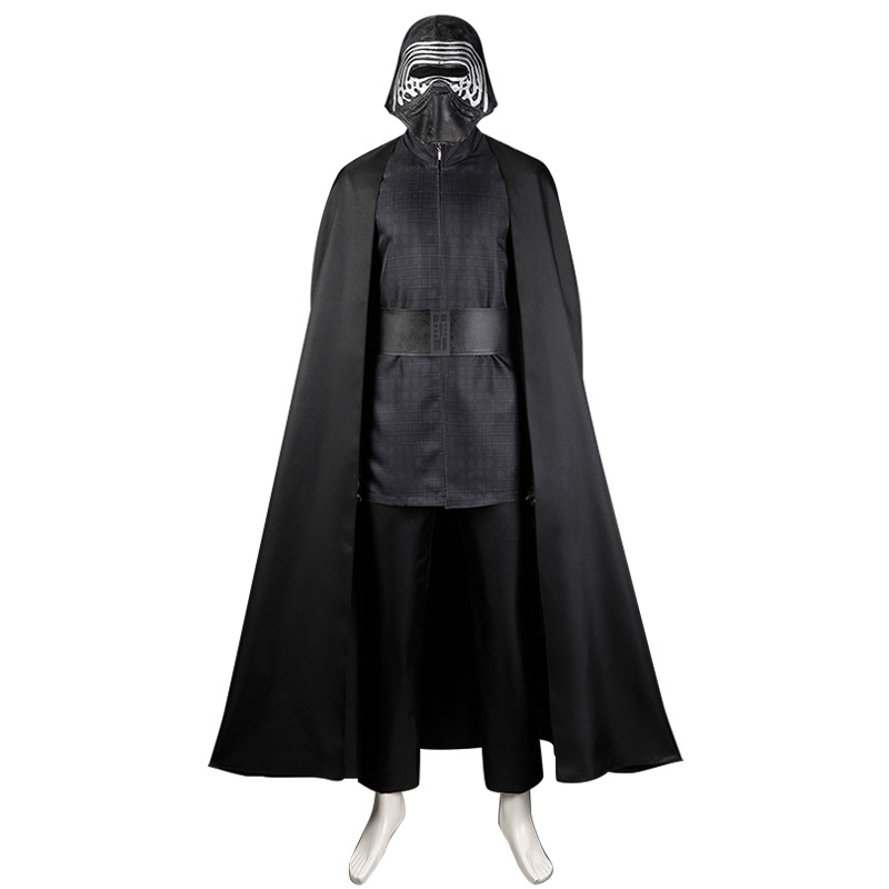New Men Jedi Cosplay Halloween - Black Face Mask Pack incelemesi ve fiyatı