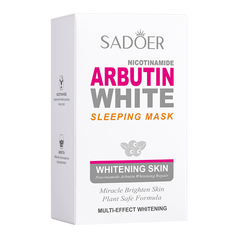 20pcs/box SADOER Arbutin Sleep - Face Mask Storage Box incelemesi ve fiyatı