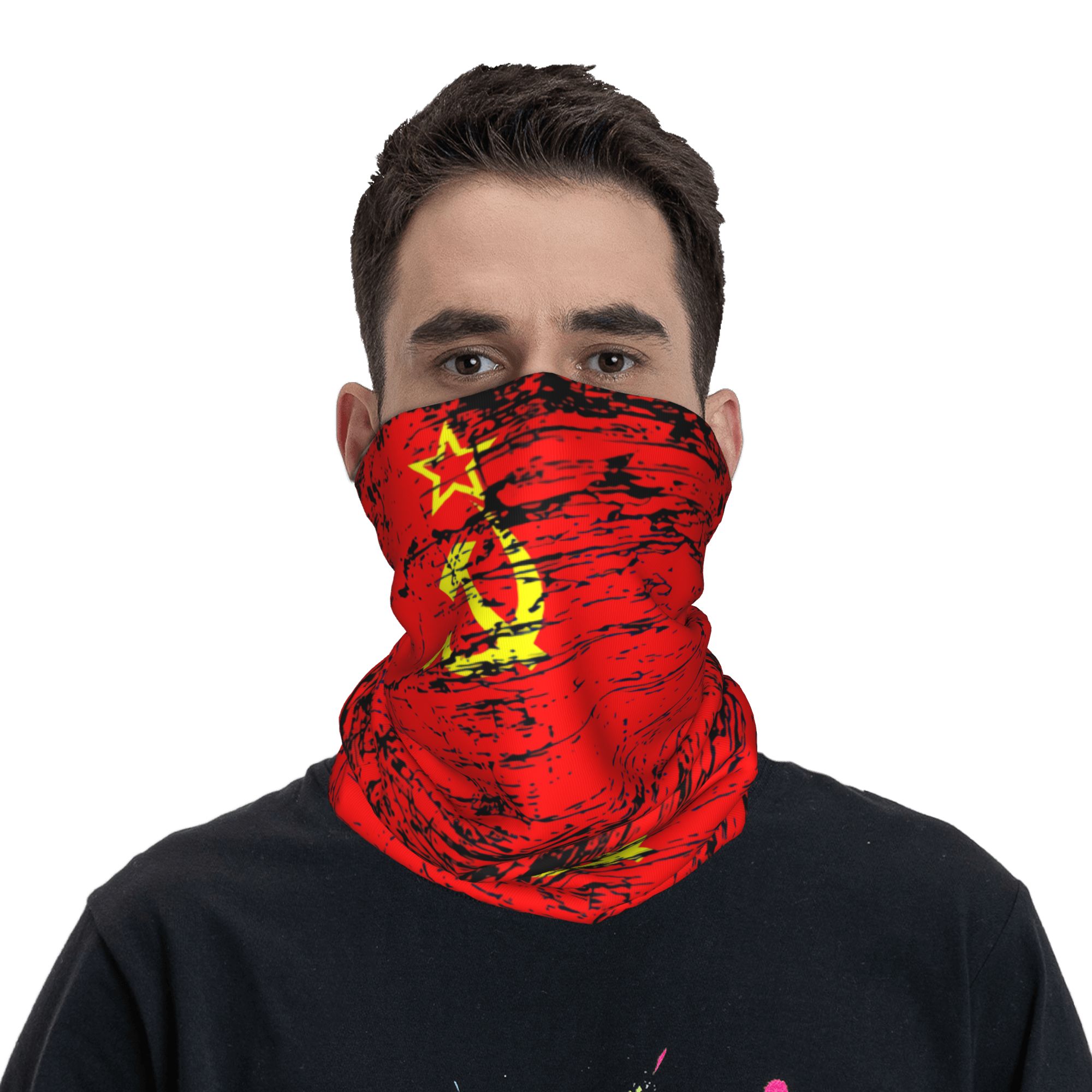 Russian Flag Soviet Union USSR - Neck Gaiter Face Cover incelemesi ve fiyatı