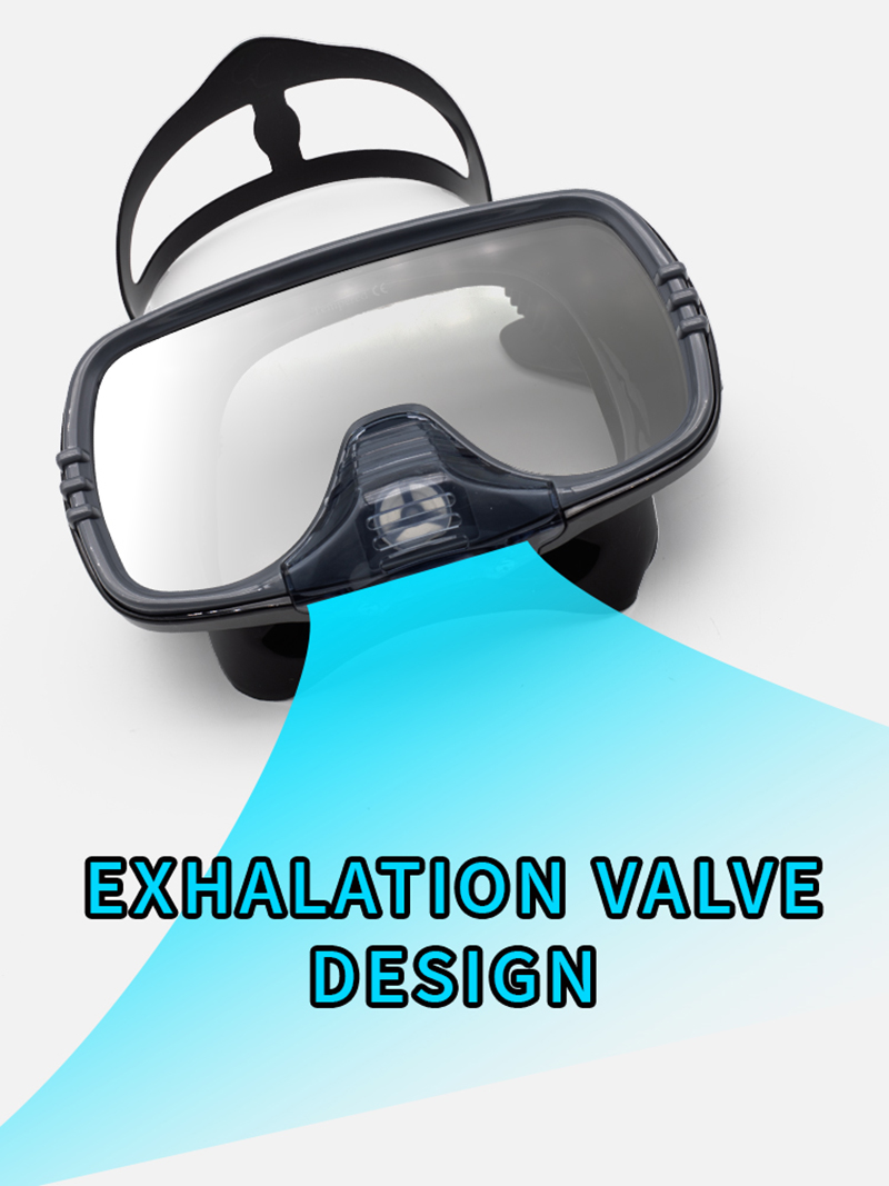 New Large Frame Diving Mask wi - Silicone Mask Bracket incelemesi ve fiyatı