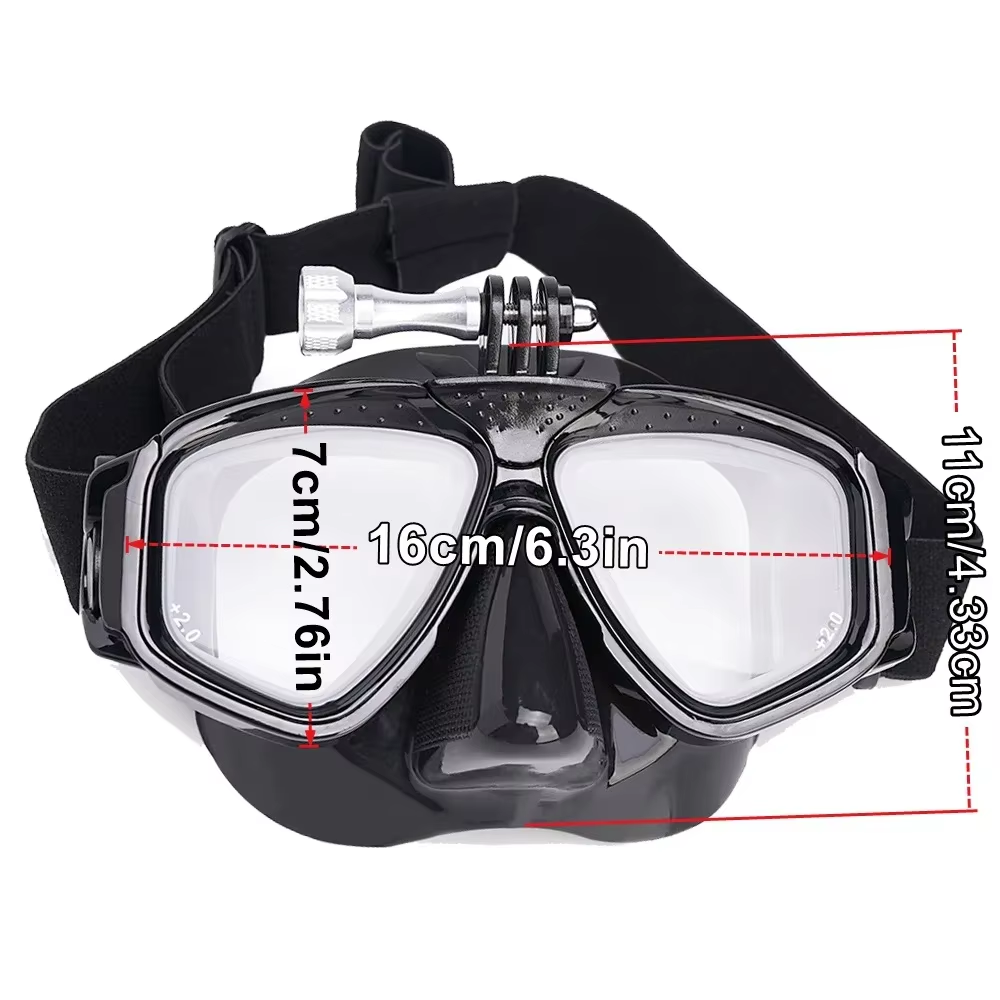 Scuba Diving Mask with Camera  - Mask Lanyard Adjustable incelemesi ve fiyatı