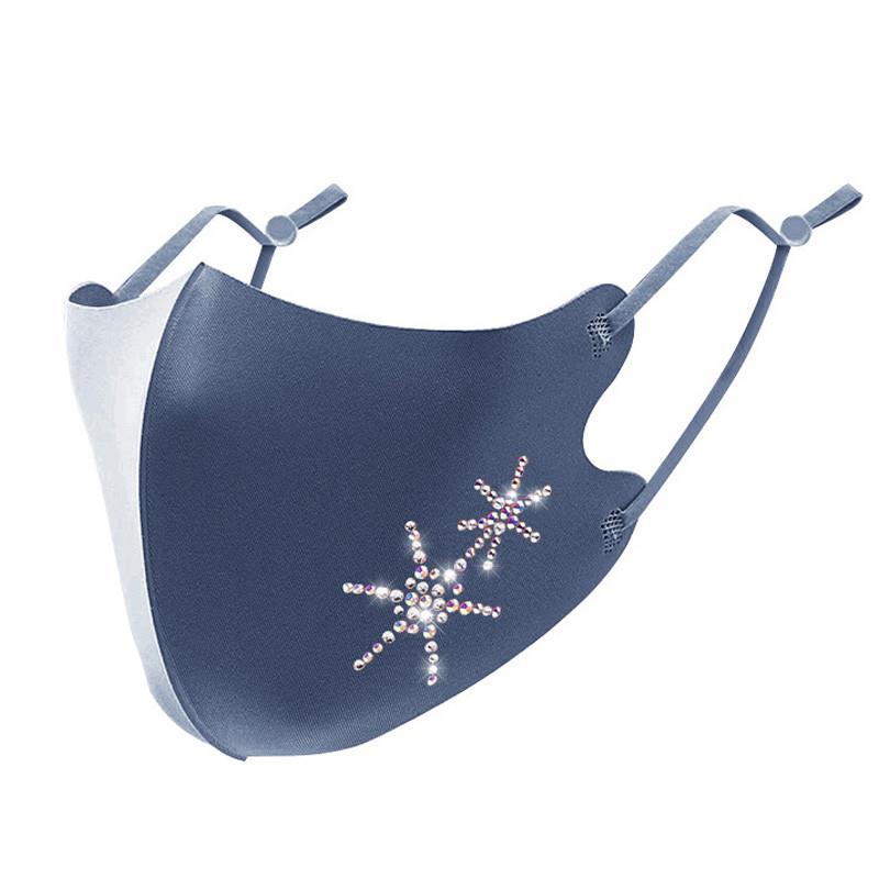Women's Sparkling Rhinestone F - Cloth Face Mask Washable incelemesi ve fiyatı