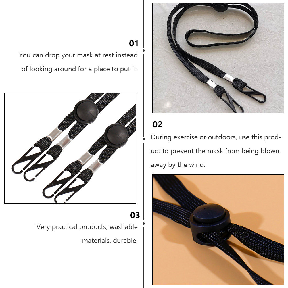 12Pcs Face Mask Lanyard Anti-F - Mask Ear Saver Strap incelemesi ve fiyatı