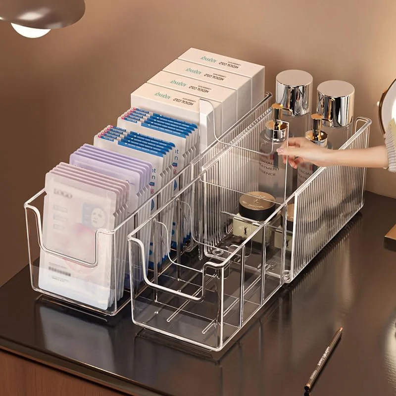 Extendable Acrylic Makeup Orga - Face Mask Storage Box incelemesi ve fiyatı