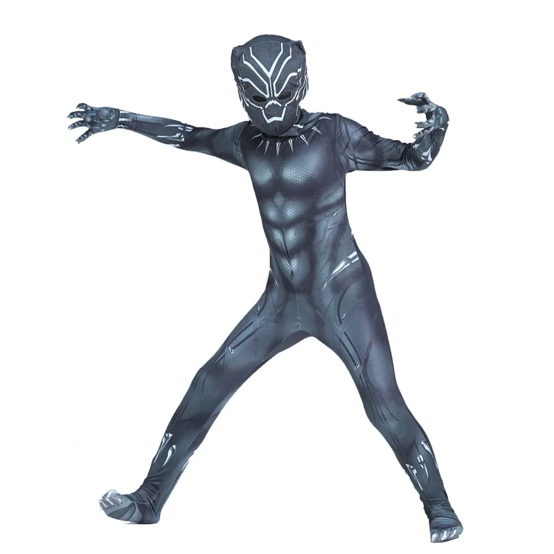 3-12Y Boy's Black Panther Cost - Black Face Mask Pack incelemesi ve fiyatı