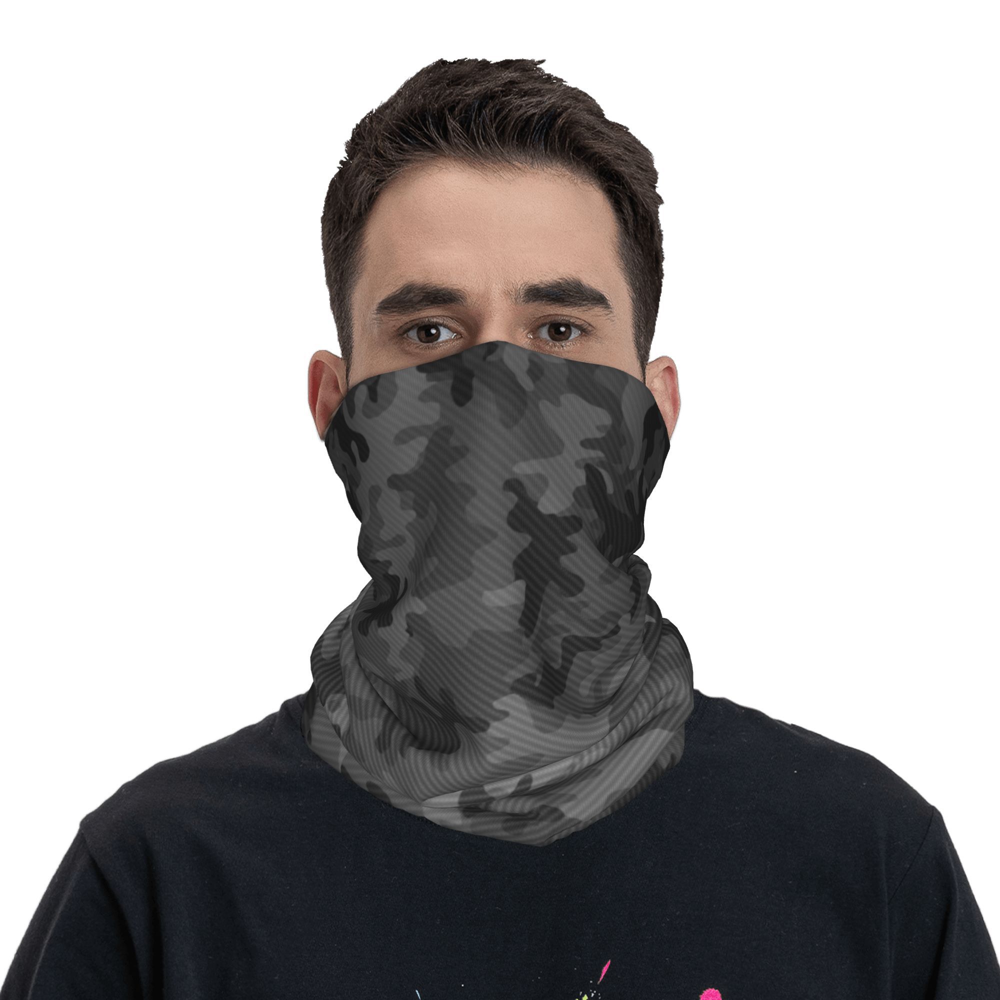 Custom Carbon Camo Bandana Nec - Neck Gaiter Face Cover incelemesi ve fiyatı
