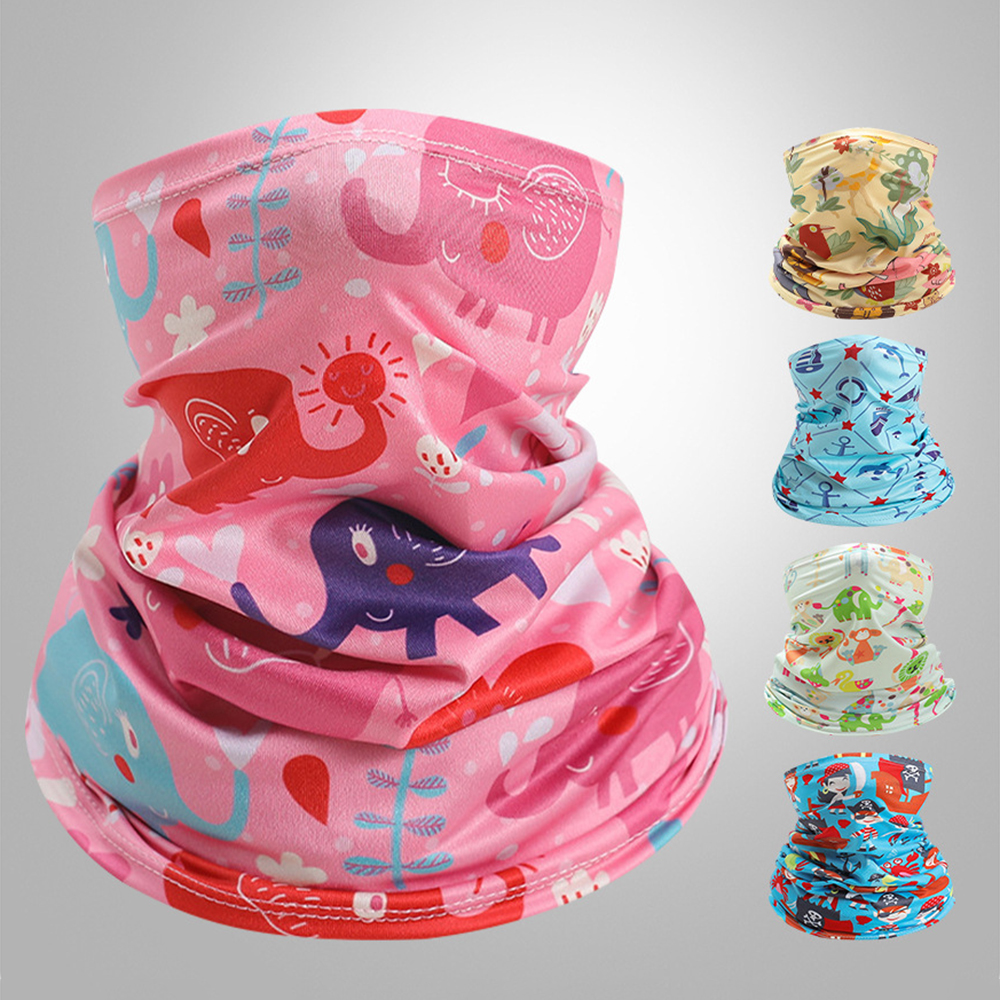 Kids Neck Cover Cute Ice Silk  - Kids Face Mask incelemesi ve fiyatı