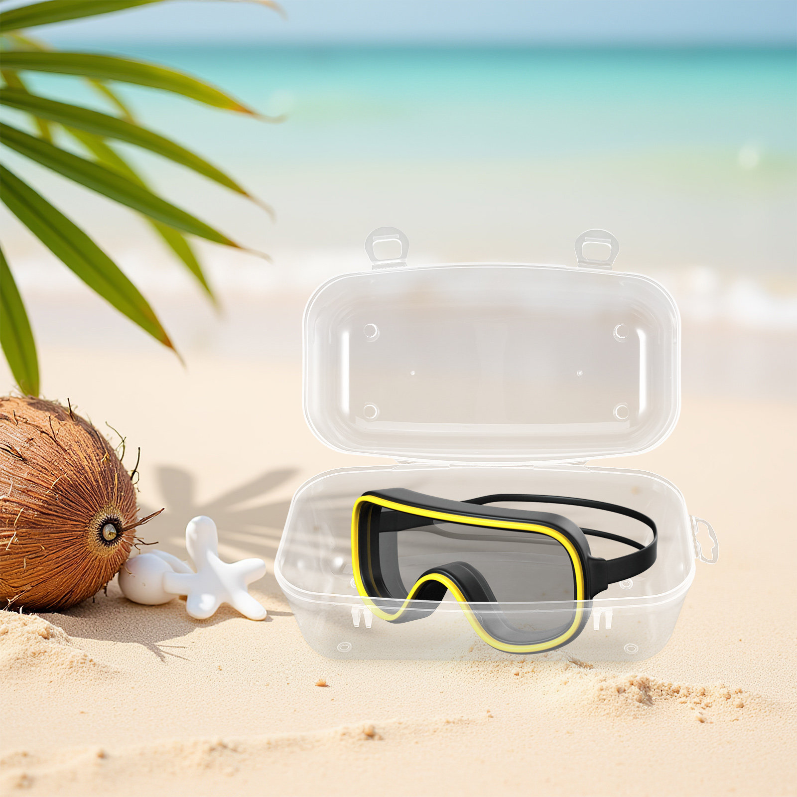 Diving Masks Case Portable Cle - Mask Case Hard Shell incelemesi ve fiyatı