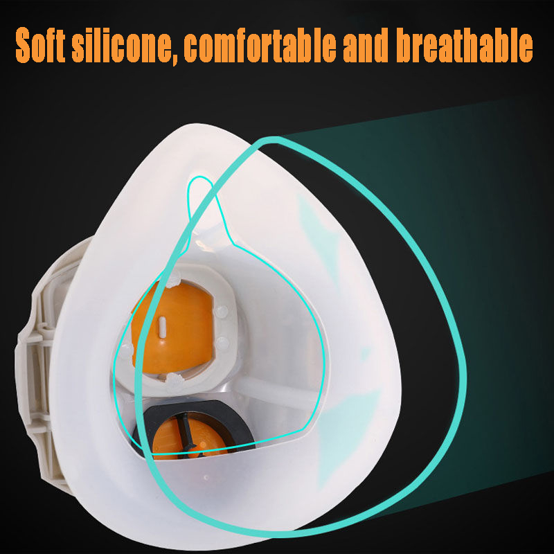 Silicone Dust-proof Gas Mask R - Cloth Face Mask Washable incelemesi ve fiyatı