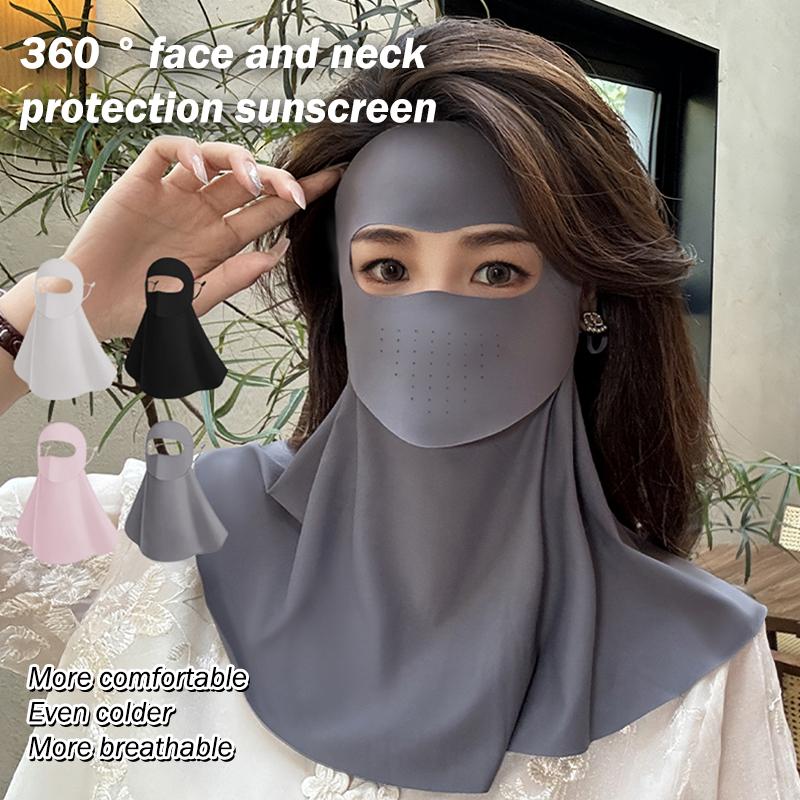 Summer Ice Silk Face Gini Full - Sports Mask Breathable incelemesi ve fiyatı
