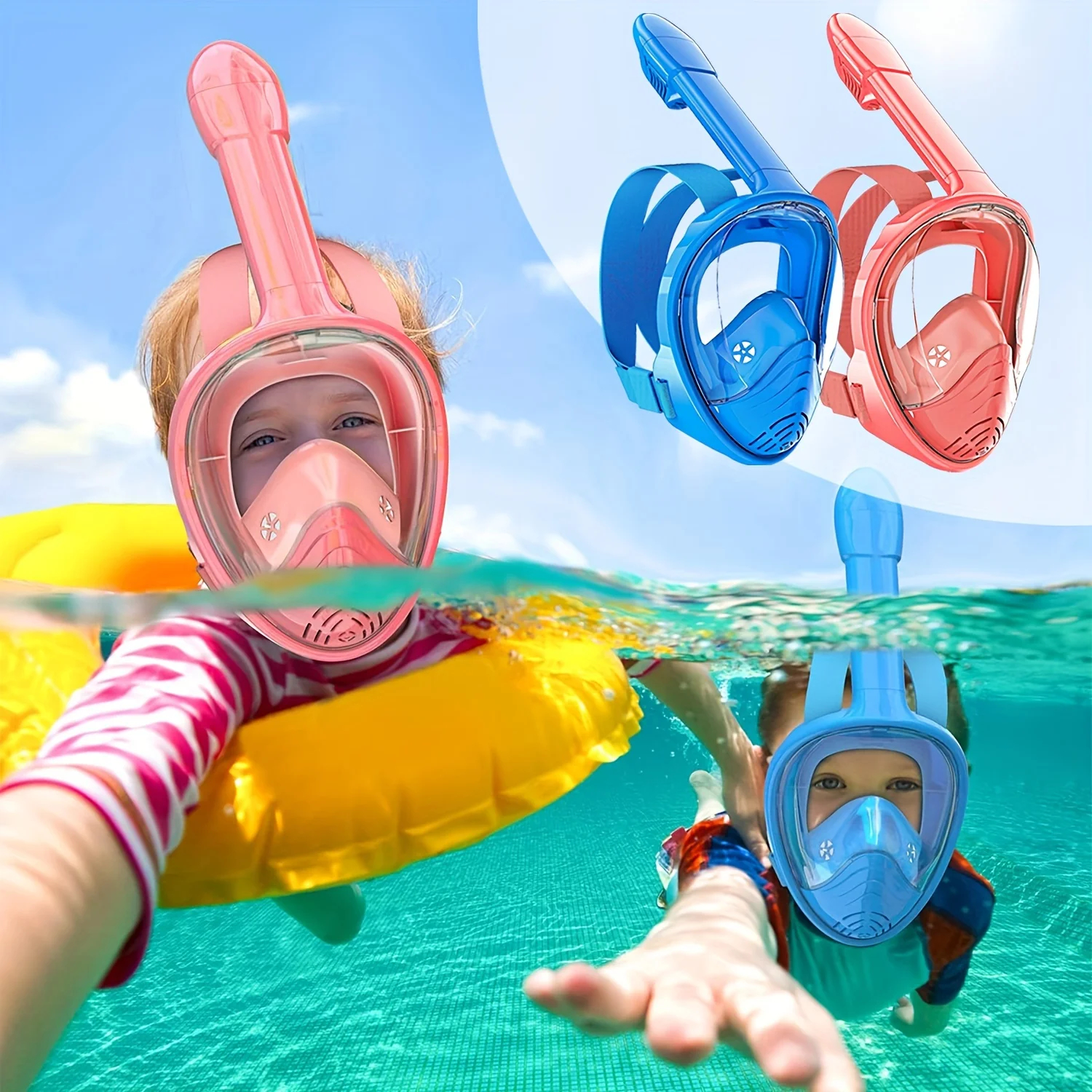 Kids Full Face Snorkel Mask fo - Anti Pollution Mask incelemesi ve fiyatı