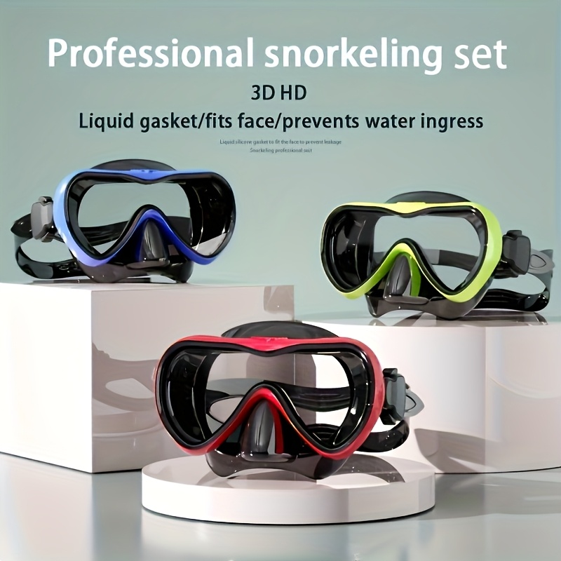 Adult Snorkel Mask, HD Tempere - Silicone Mask Bracket incelemesi ve fiyatı
