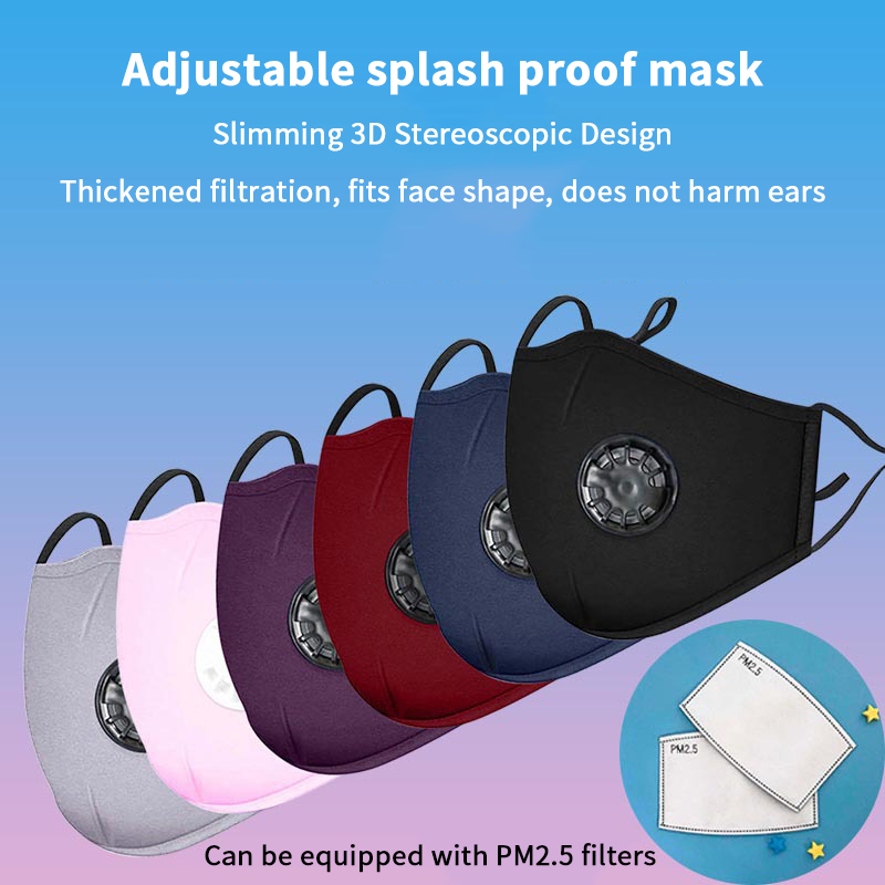 Anti-pollution PM2.5 Dust Mask - Cloth Face Mask Washable incelemesi ve fiyatı